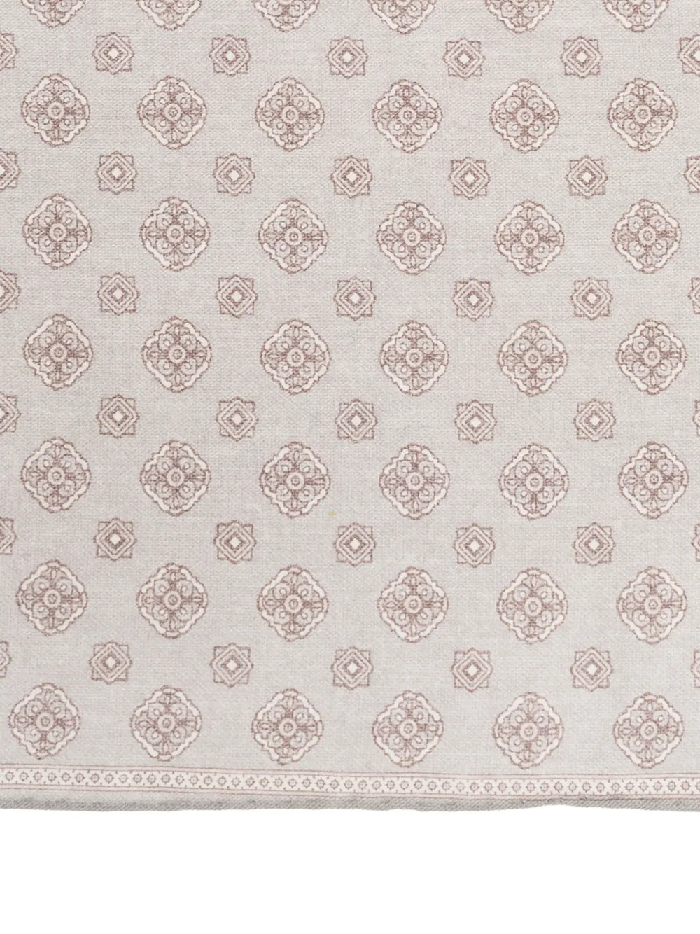  Eleventy Patterned Pocket Square - Neutrals 