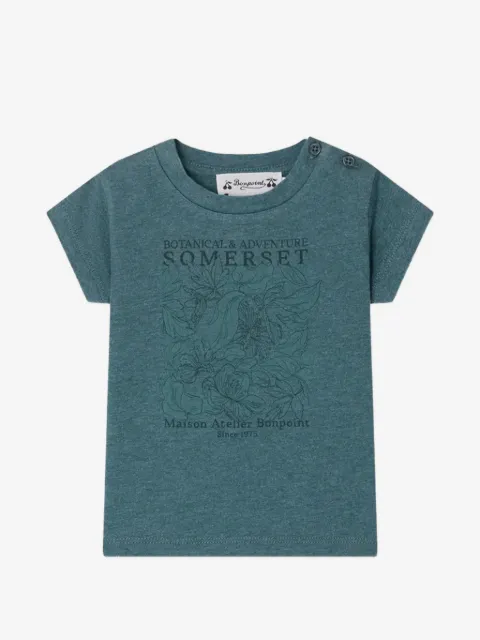 Bonpoint Tom Somerset-print T-shirt