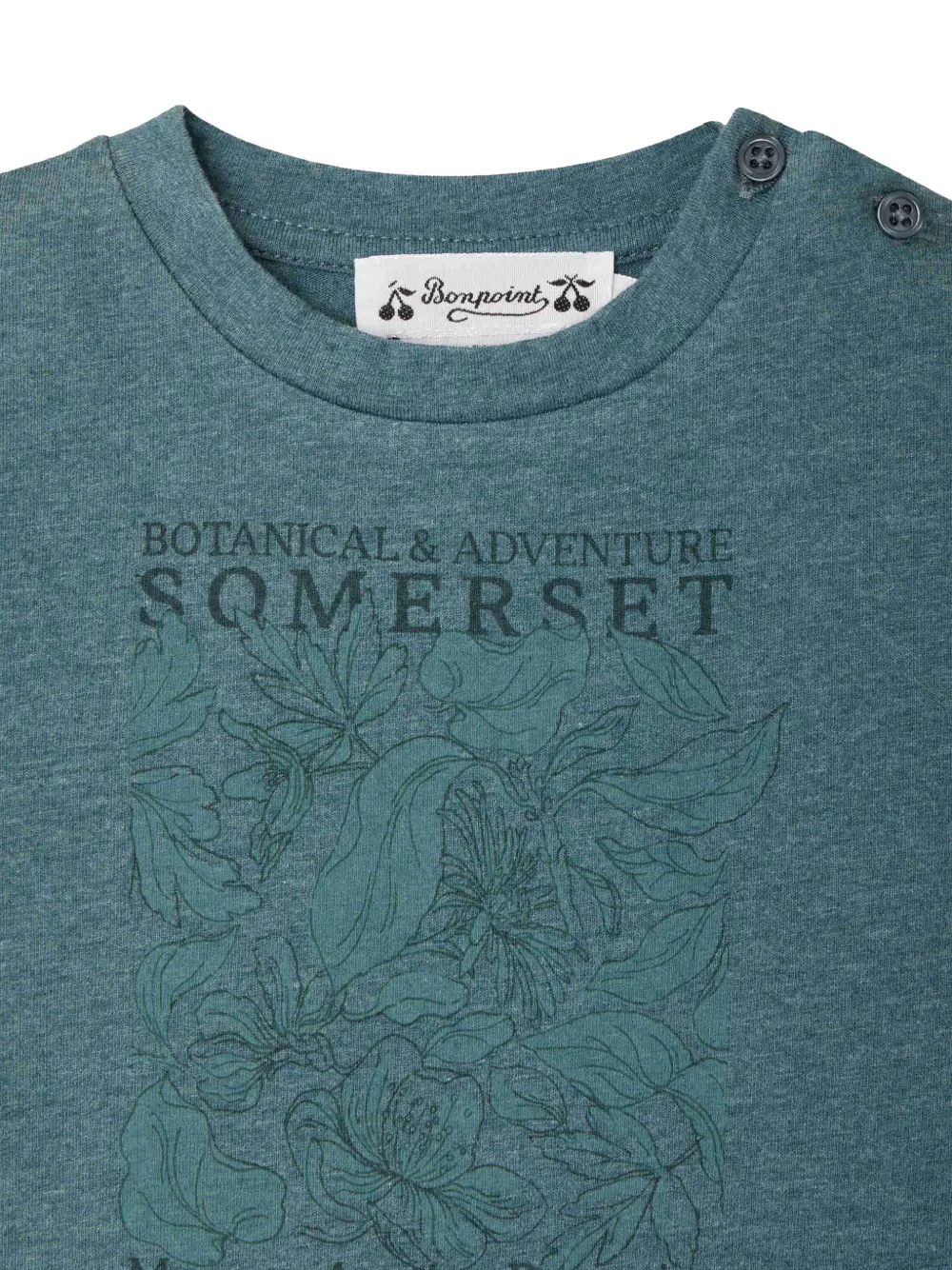 Bonpoint Tom Somerset Tシャツ | ブルー | FARFETCH JP