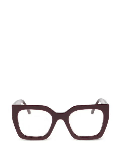 ETRO geometric-frame logo-detail glasses