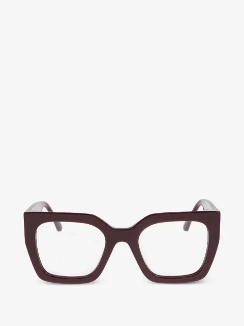 ETRO geometric-frame logo-detail glasses