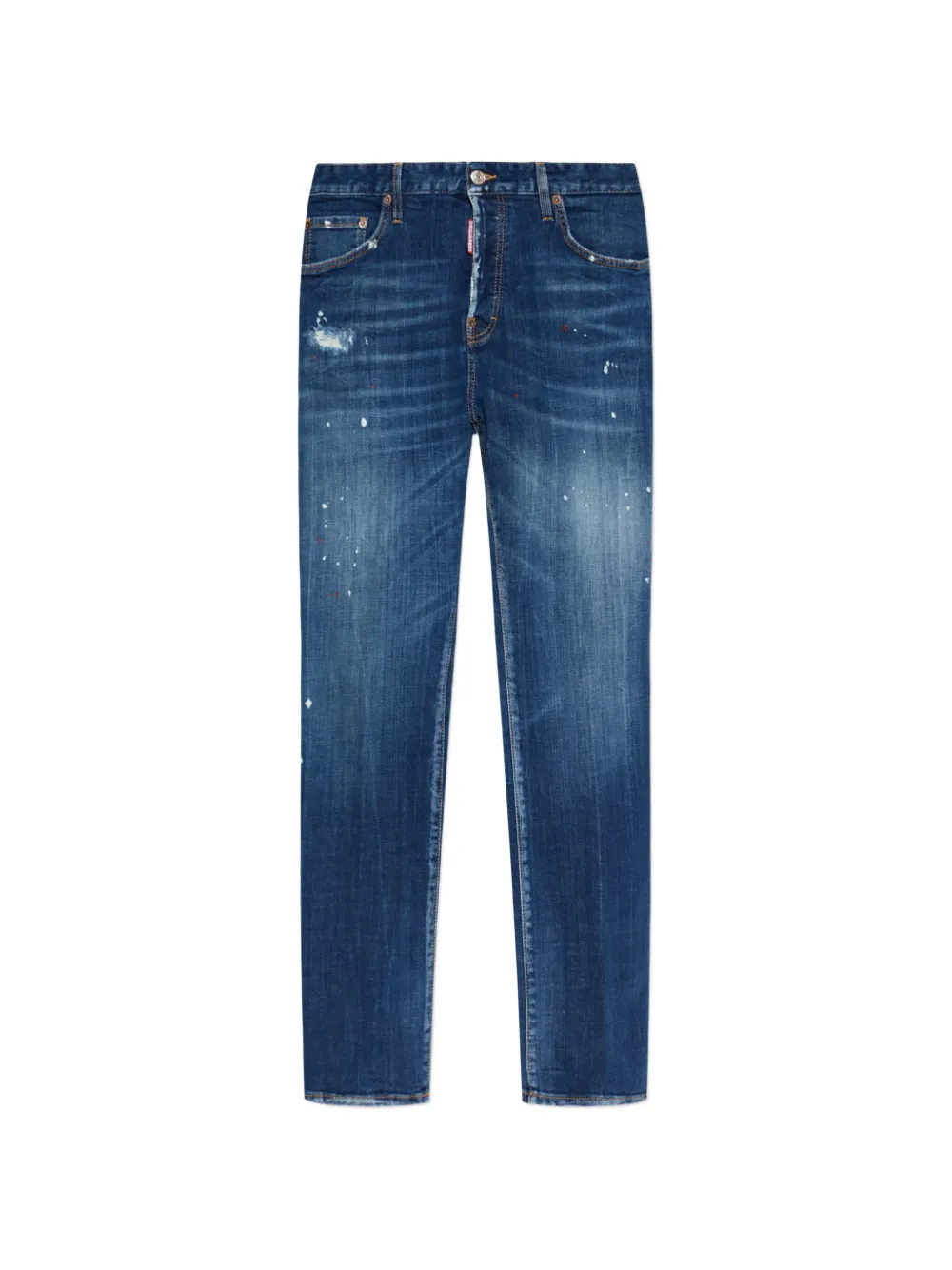 DSQUARED2 642 distressed jeans - Blu