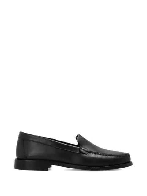 Aeyde block-heel leather loafers 