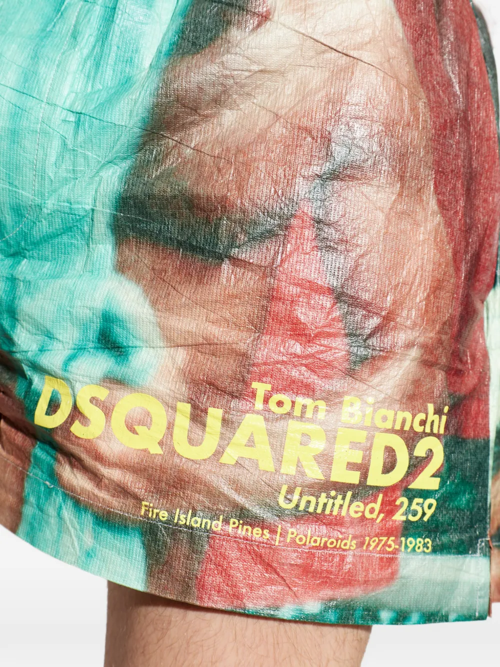 DSQUARED2 x Tom Bianchi zwembroek met grafische print Blauw