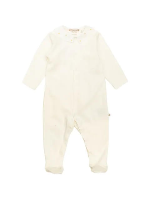 Bonpoint embroidered-collar pajama