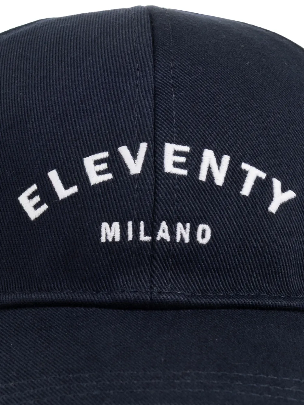  Eleventy Embroidered Baseball Cap - Blue 