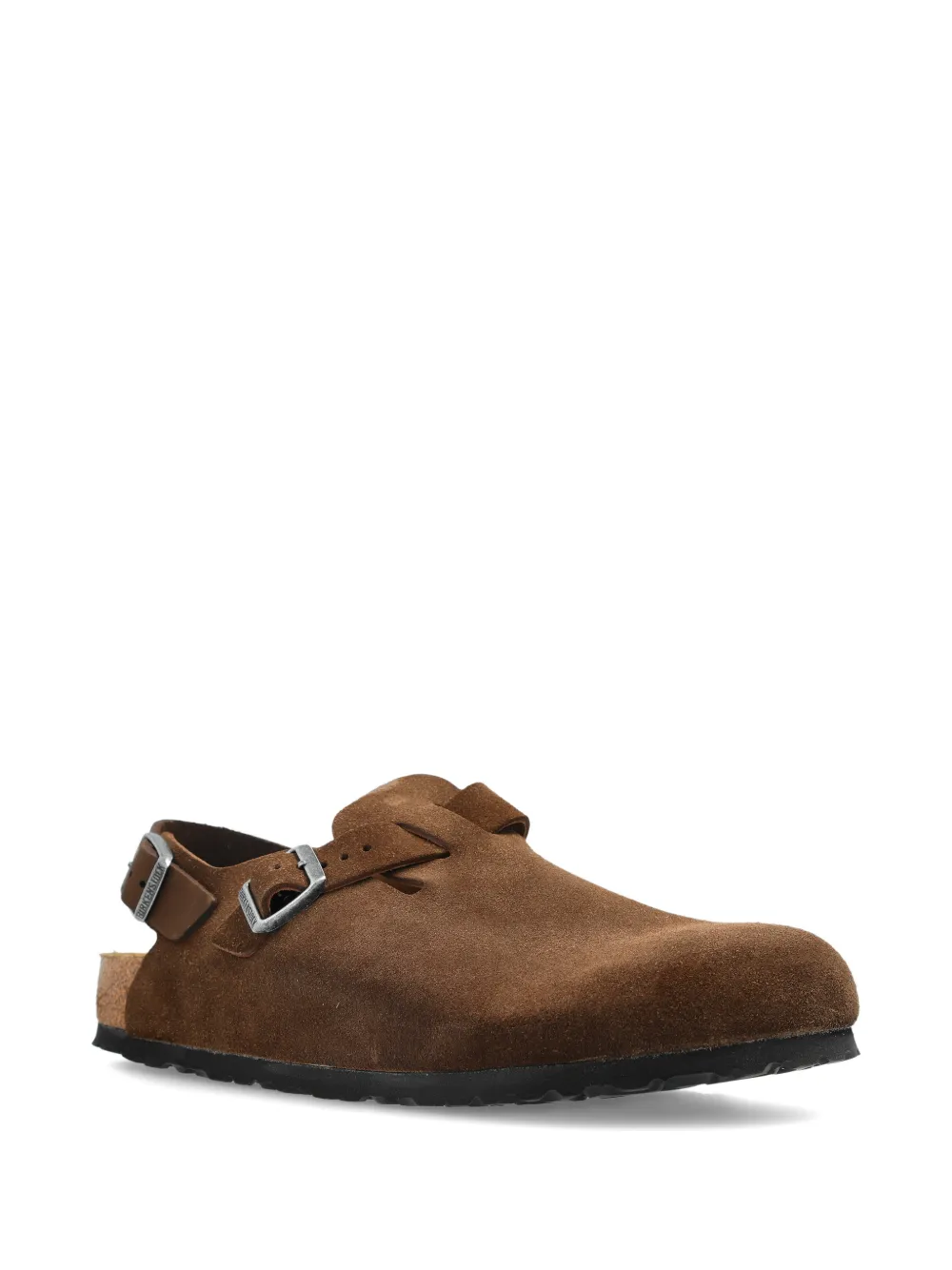 Birkenstock Tokyo muiltjes met gesp Bruin