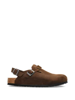 Birkenstock Boston スエード クロッグサンダル | ニュートラル