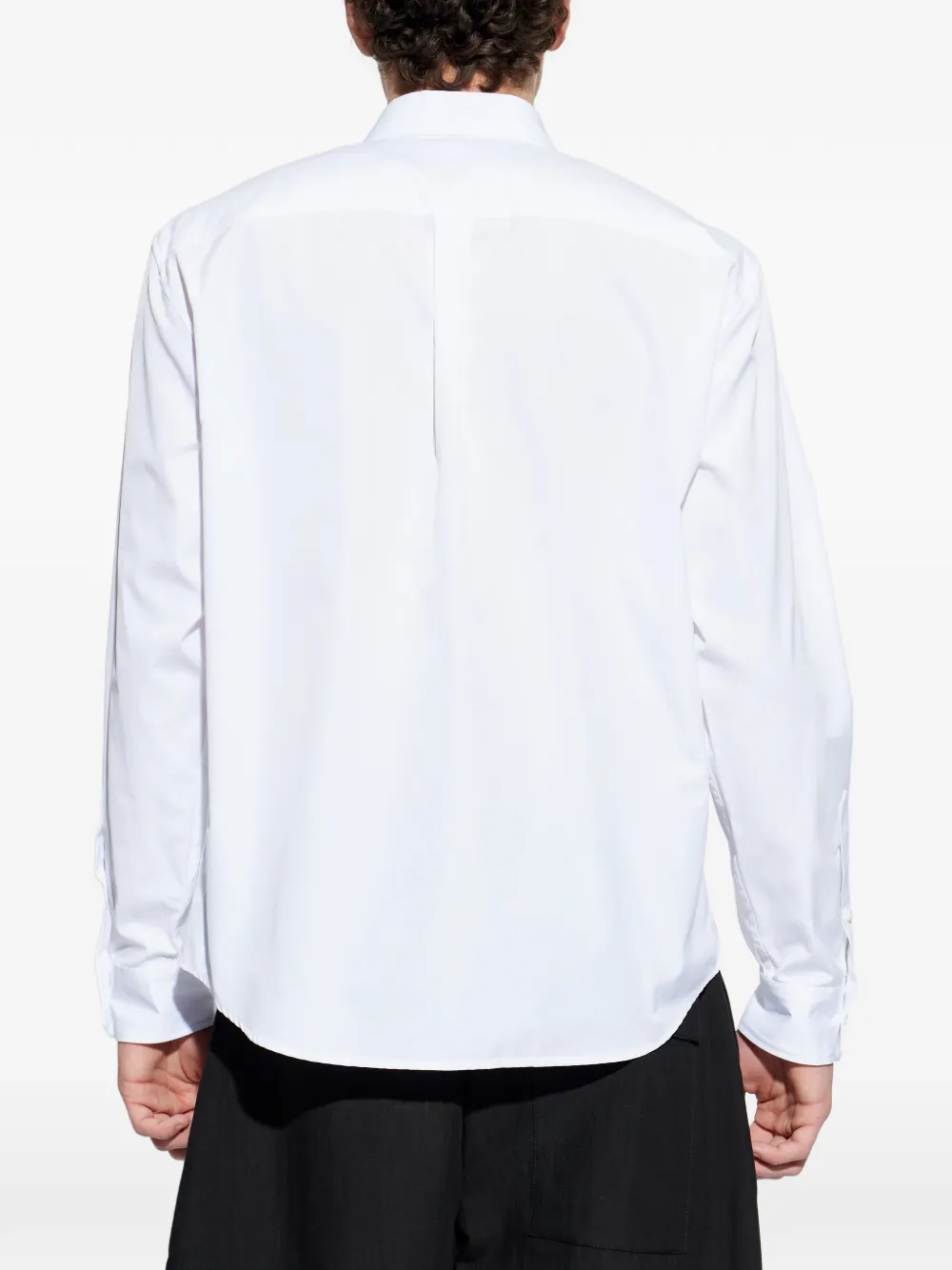DSQUARED2 Overhemd met klepzak en knopen Wit