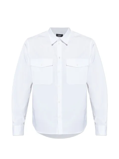 DSQUARED2 buttoned flap-pocket shirt