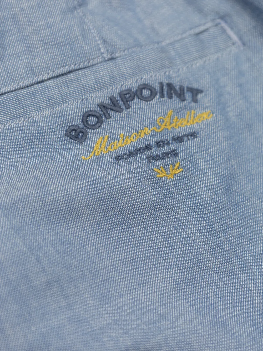 Bonpoint Tilyo broek met elastische taille Blauw