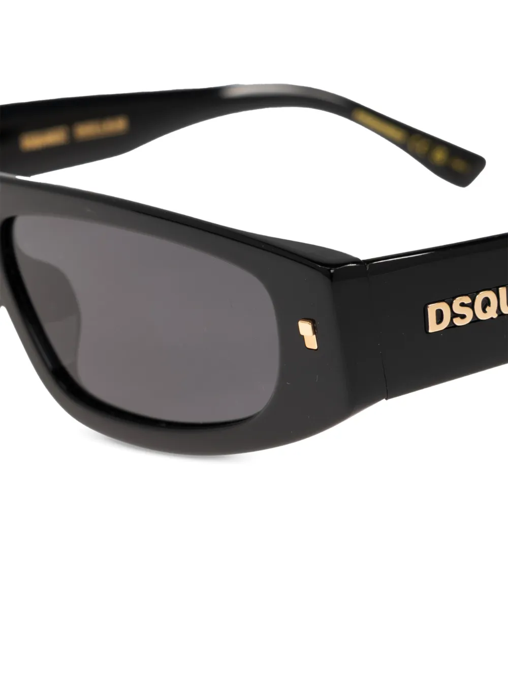 DSQUARED2 EYEWEAR Zonnebril met geometrisch montuur Zwart