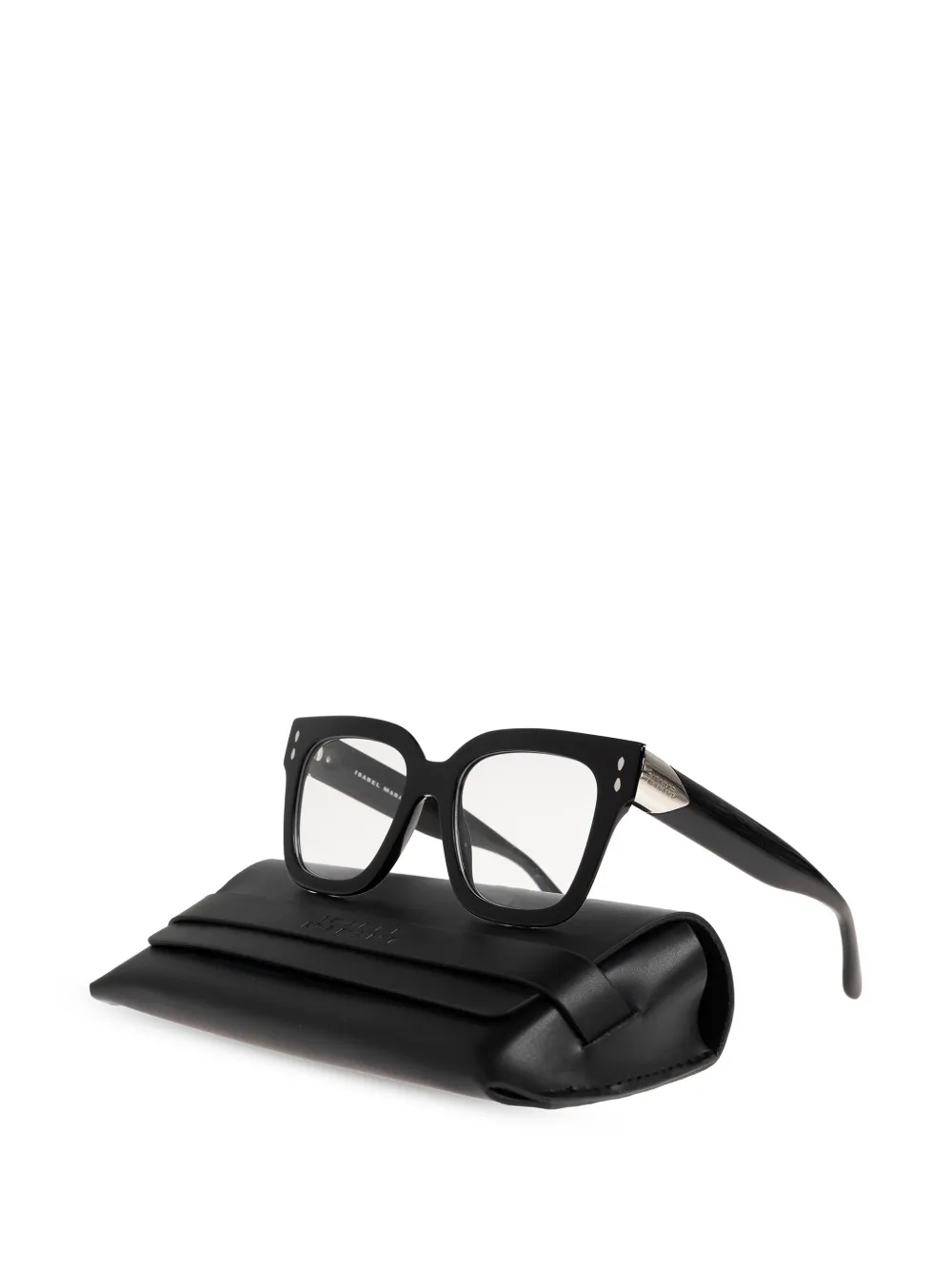  Isabel Marant Eyewear Square-frame Glasses - Black 