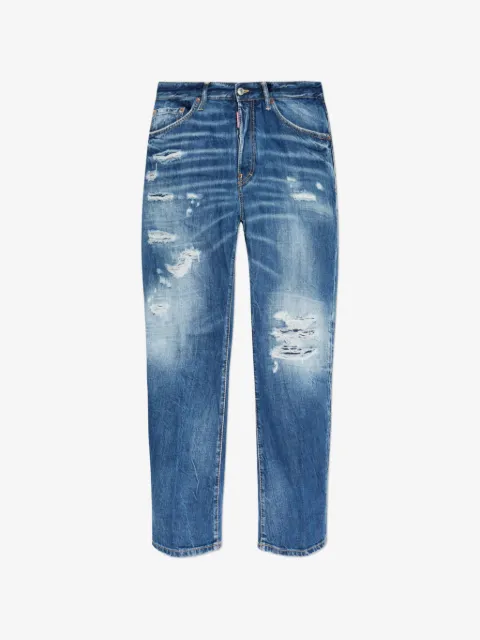 DSQUARED2 medium Ripped wash Bro jeans