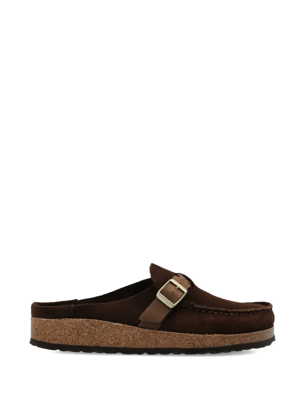 Birkenstock Buckley platte muiltjes Bruin