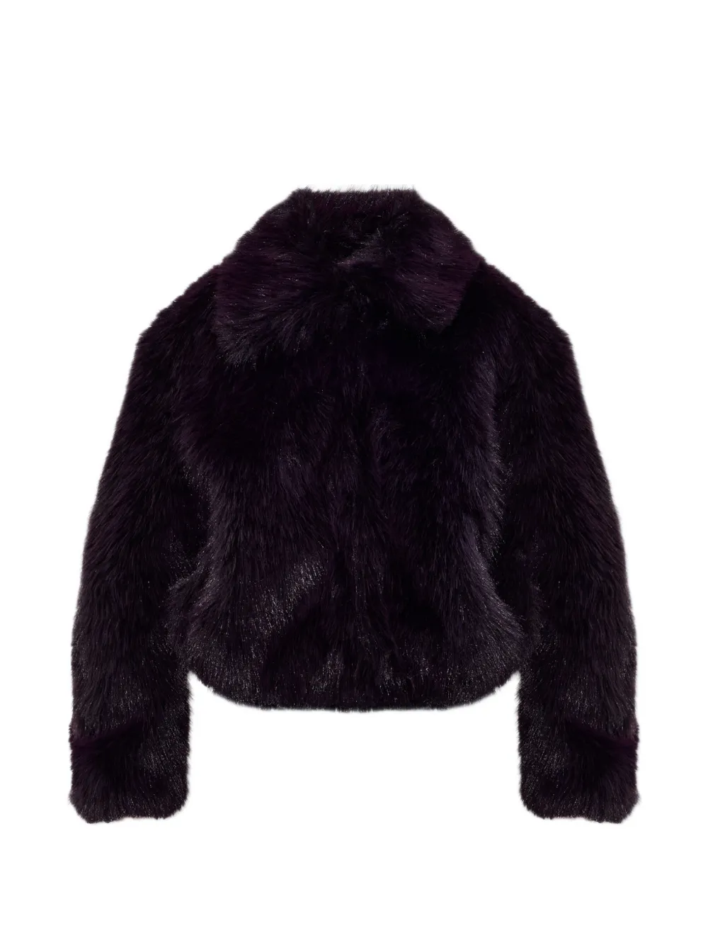 faux-fur collar jacket