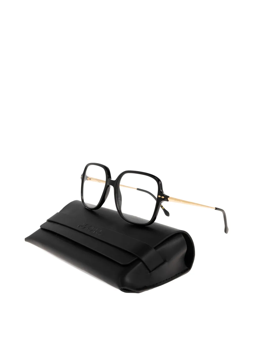 Isabel Marant Eyewear Bril met geometrisch montuur Zwart