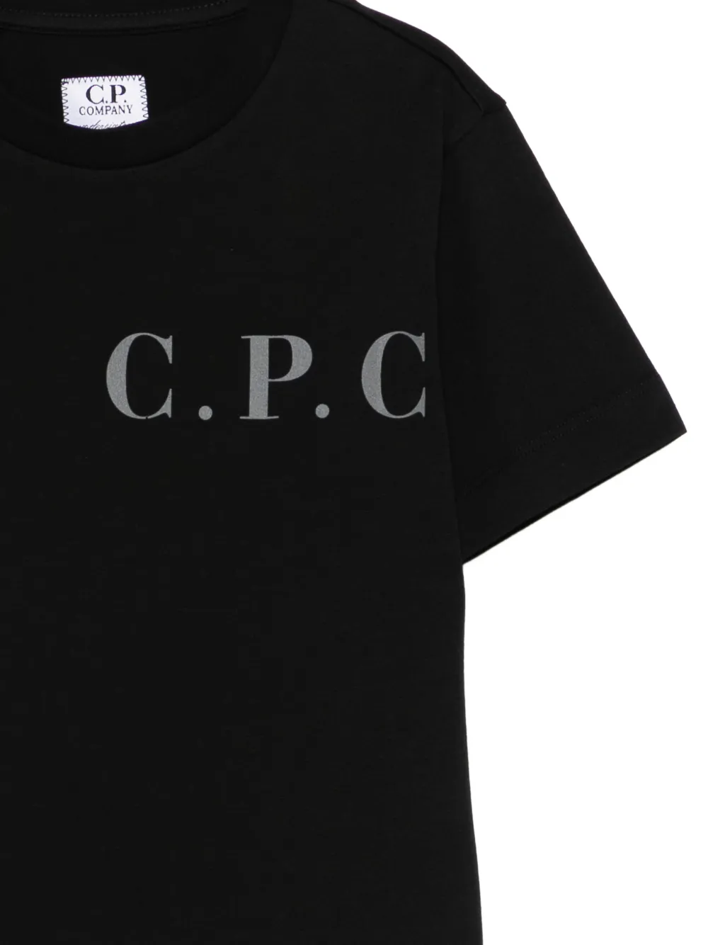 C.P. Company Kids T-shirt met logo Zwart