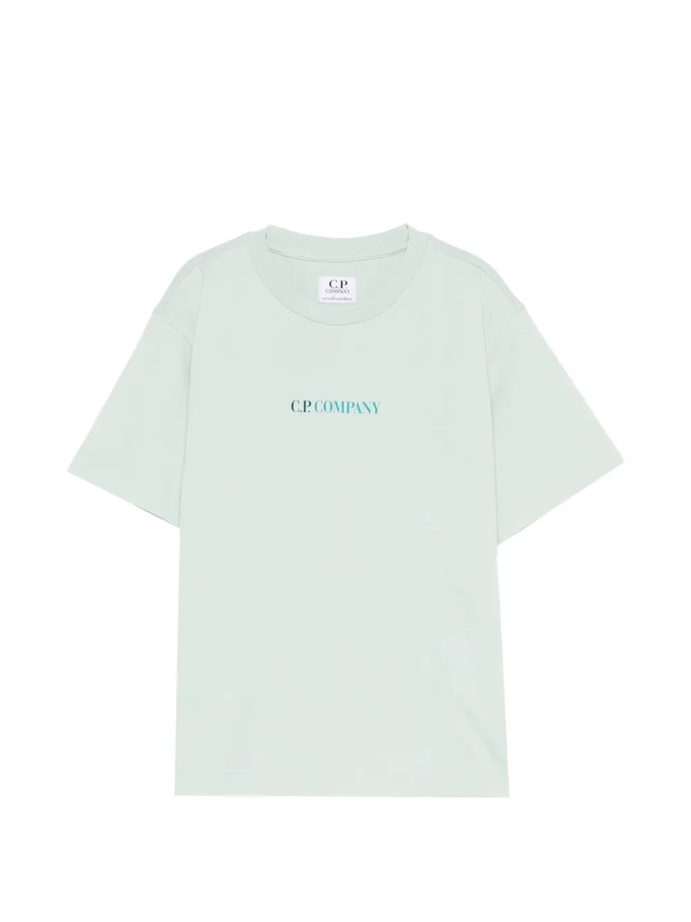 C.P. Company Kids logo T-shirt - Verde