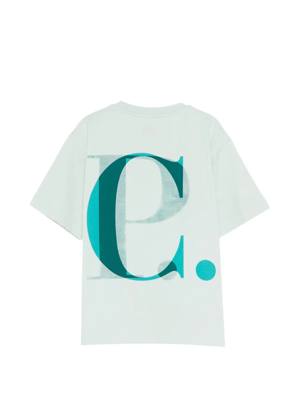  C.p. Company Kids Logo T-shirt - Green 
