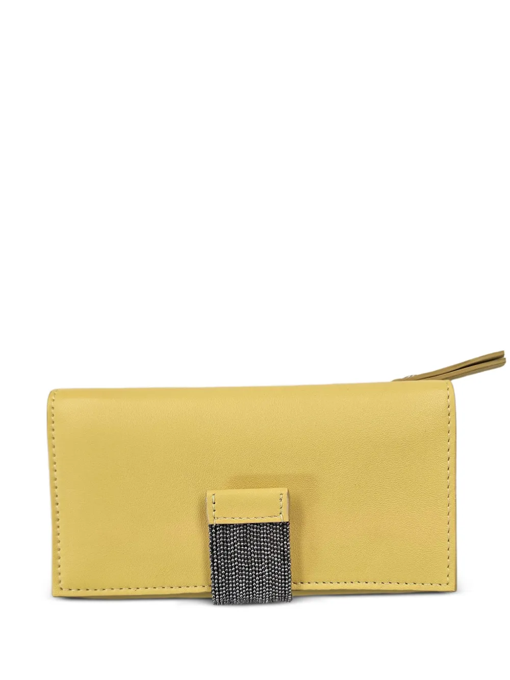 Fabiana Filippi embelished-strap wallet - Giallo
