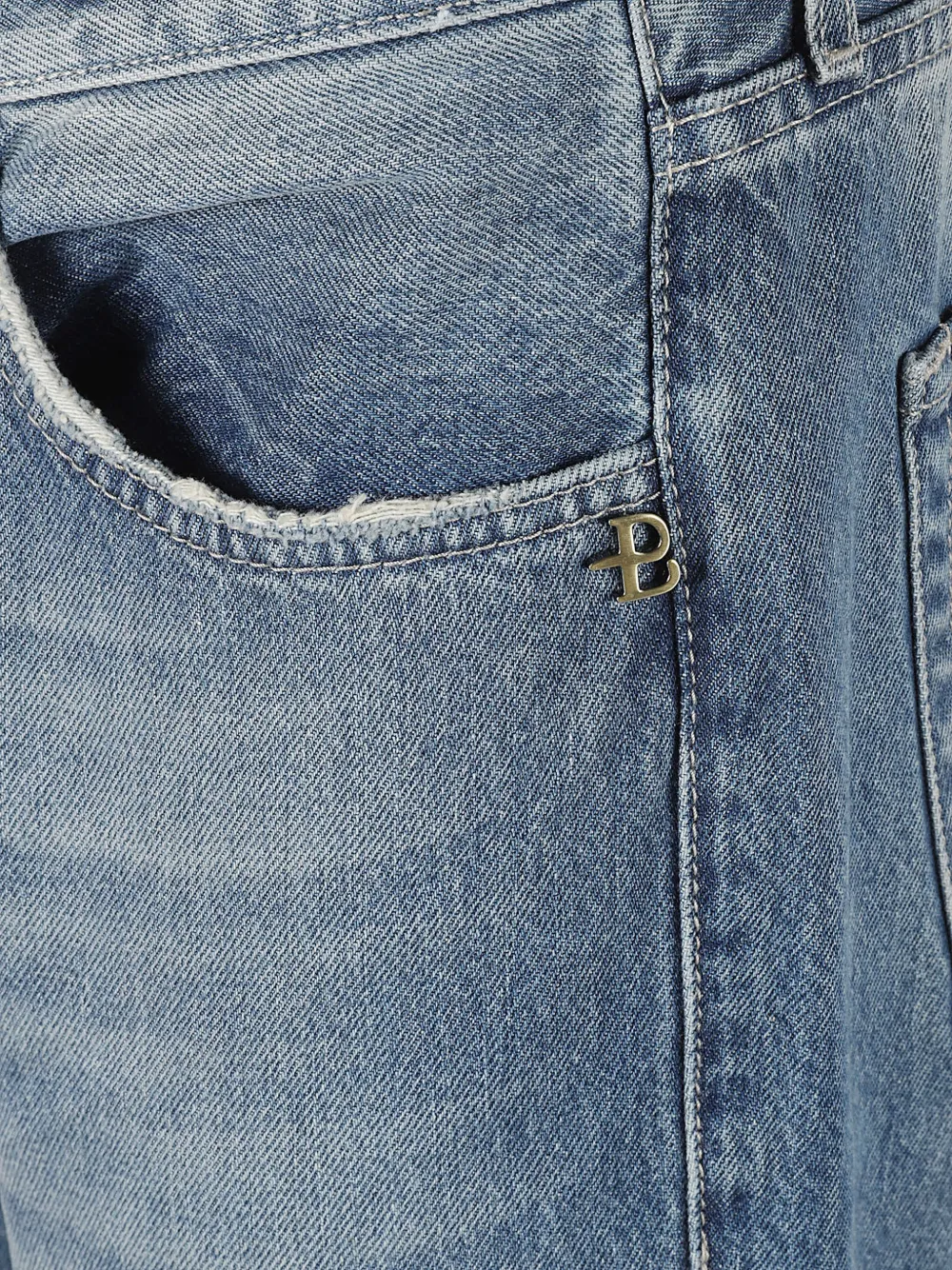  Ballantyne Logo-patch Jeans - Blue 