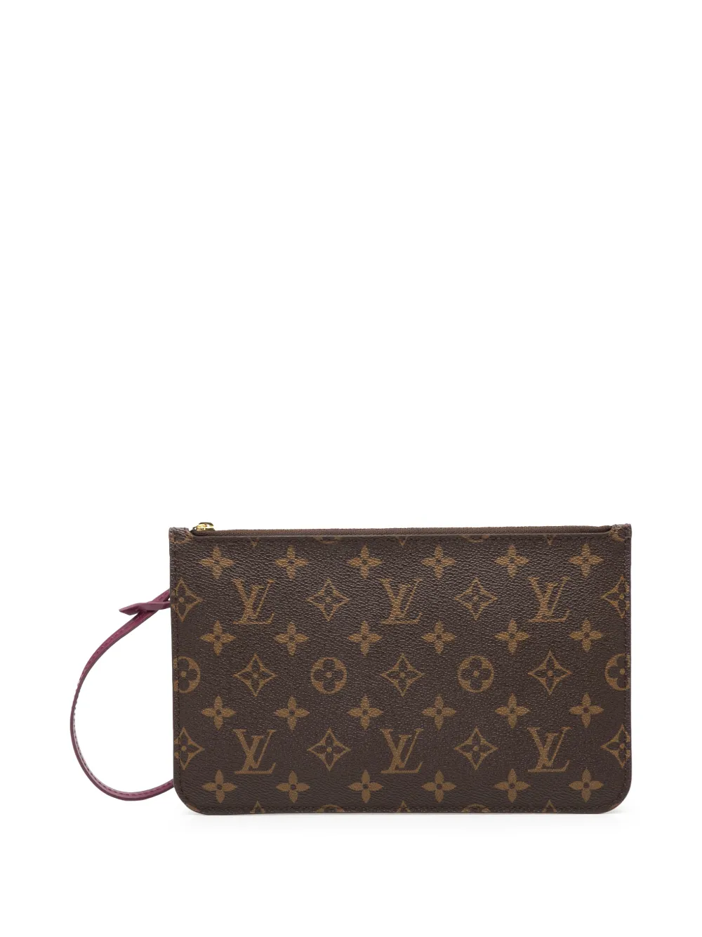 Louis Vuitton Pre-Owned 2015 Monogram Neverfull MM pouch - Marrone