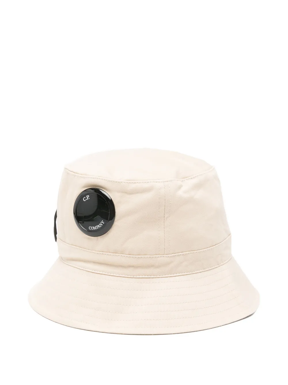 C.P. Company Kids lens-detail bucket hat - Toni neutri
