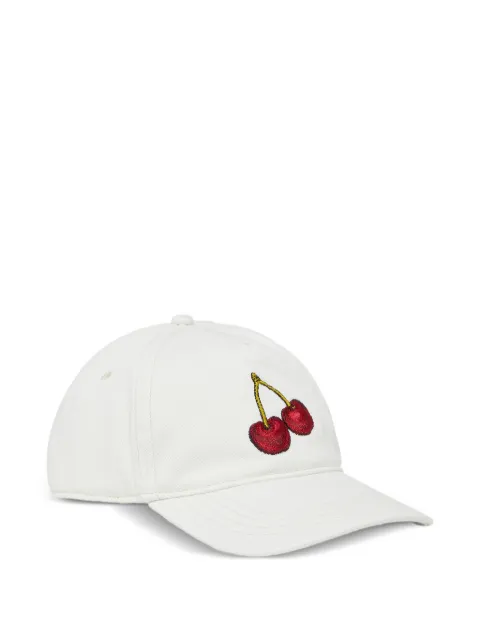 Diesel cherry-embroidery cap hat
