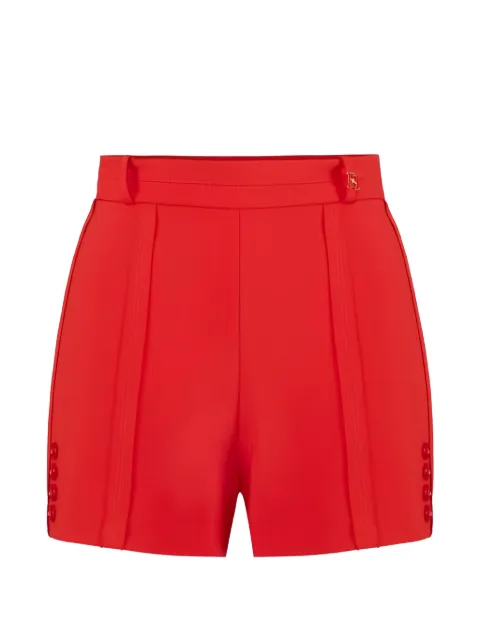 Elisabetta Franchi button logo-detail shorts