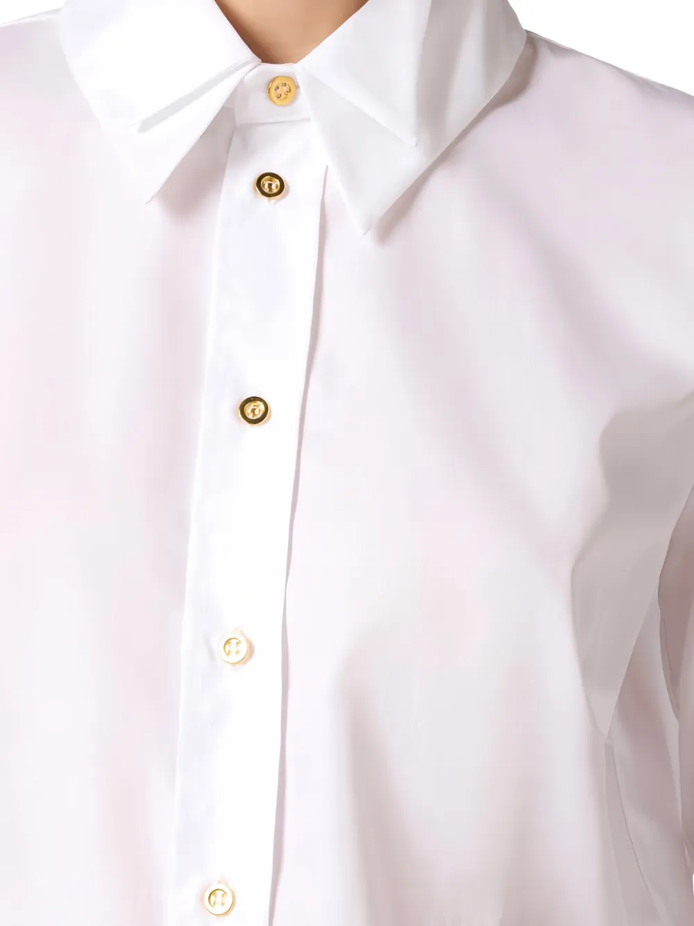 Double-Collar Logo-Embroidered Shirt