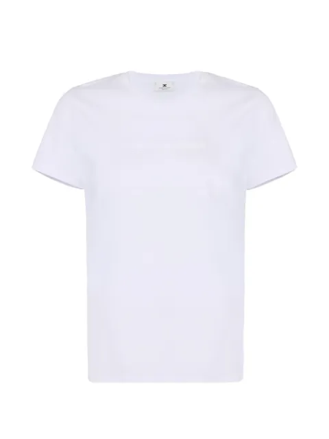 Elisabetta Franchi embroidered-logo T-shirt