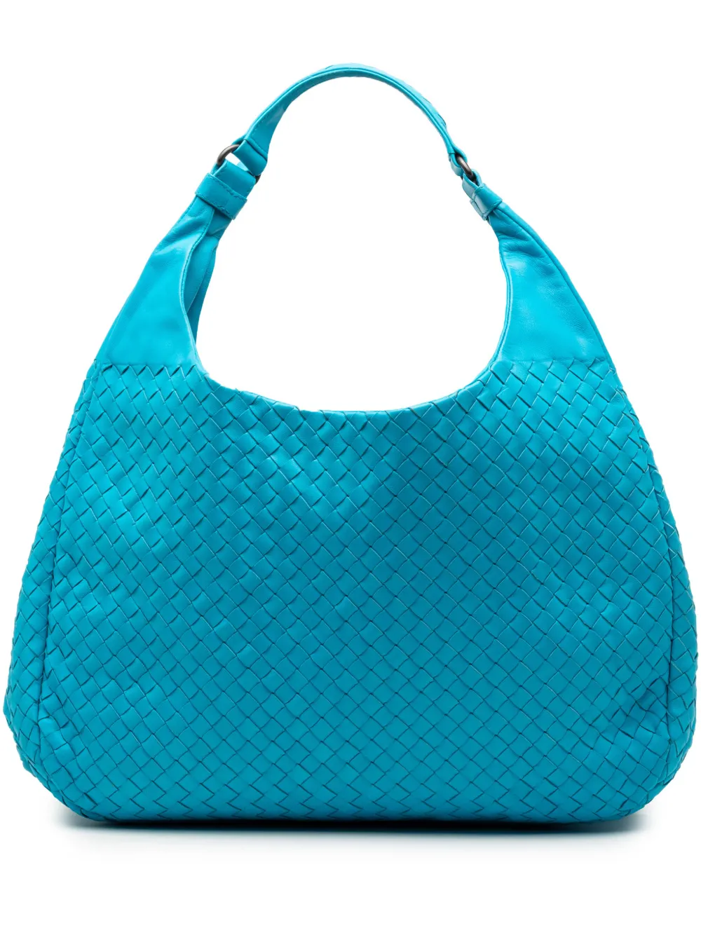 Bottega Veneta Pre-Owned 2012-2025 Large Nappa Intrecciato Campana hobo bag - Blu