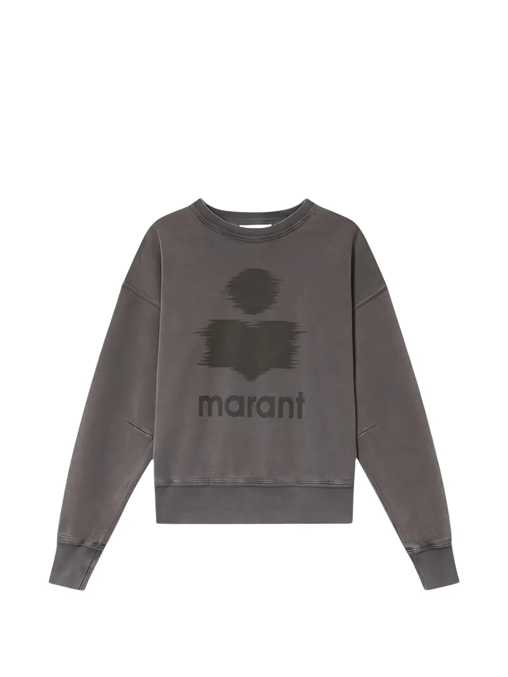 ISABEL MARANT logo-detail sweatshirt - Grigio