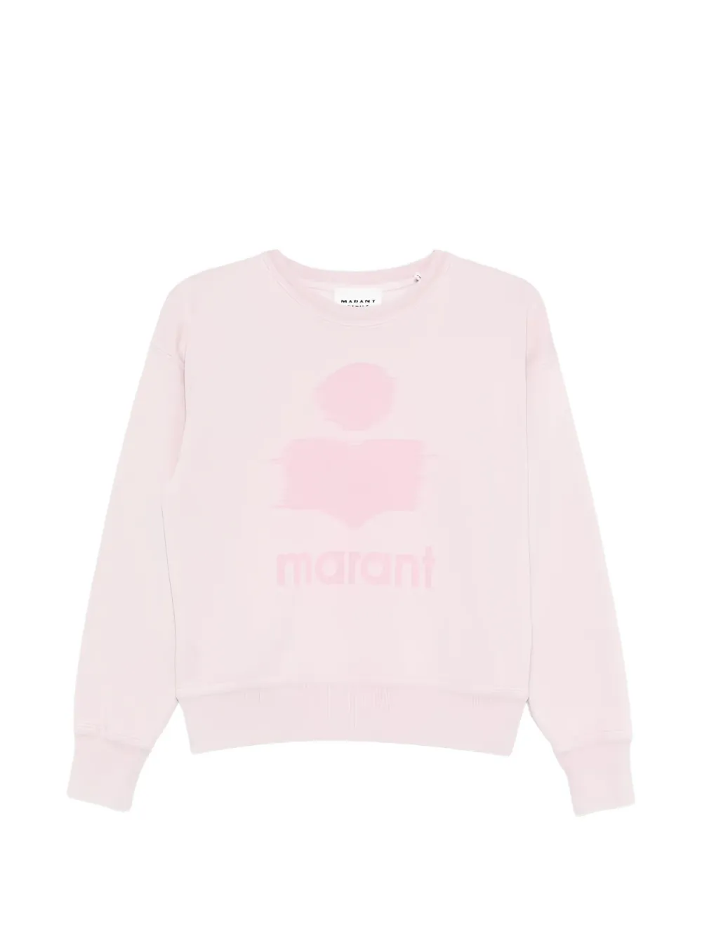 ISABEL MARANT Mobyli logo-print sweatshirt - Rosa