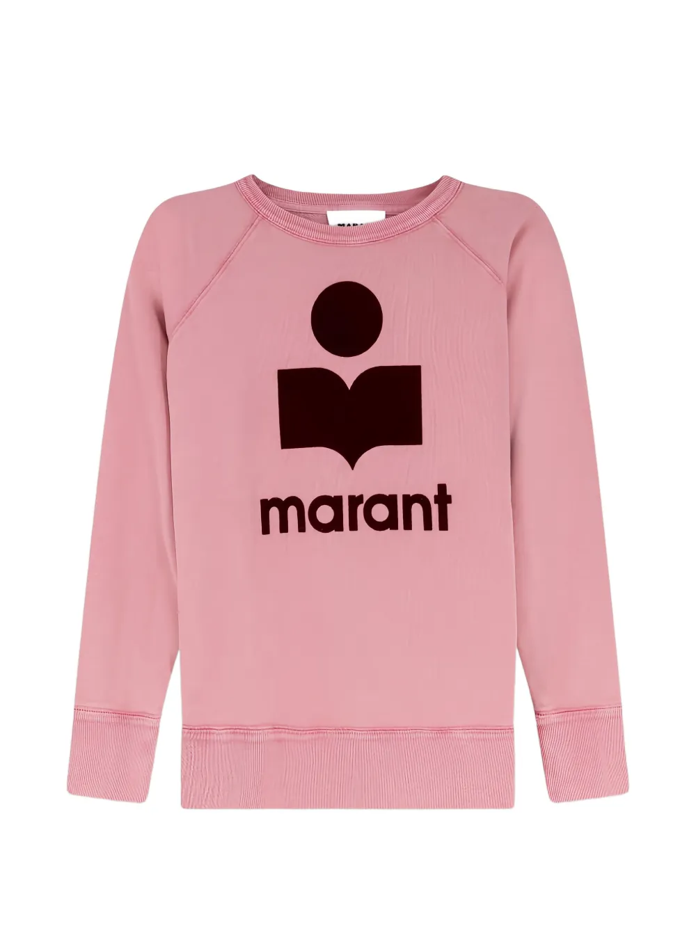 ISABEL MARANT logo-detail sweatshirt - Rosa
