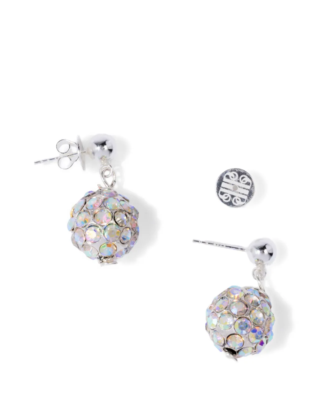 Pearl Octopuss. Y Oorbellen - Zilver