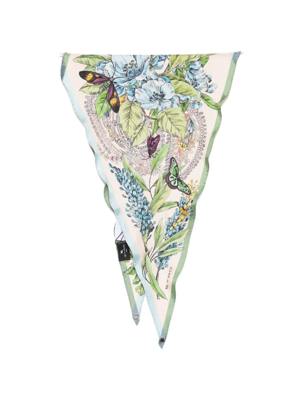 ETRO Rombetto floral scarf - Toni neutri