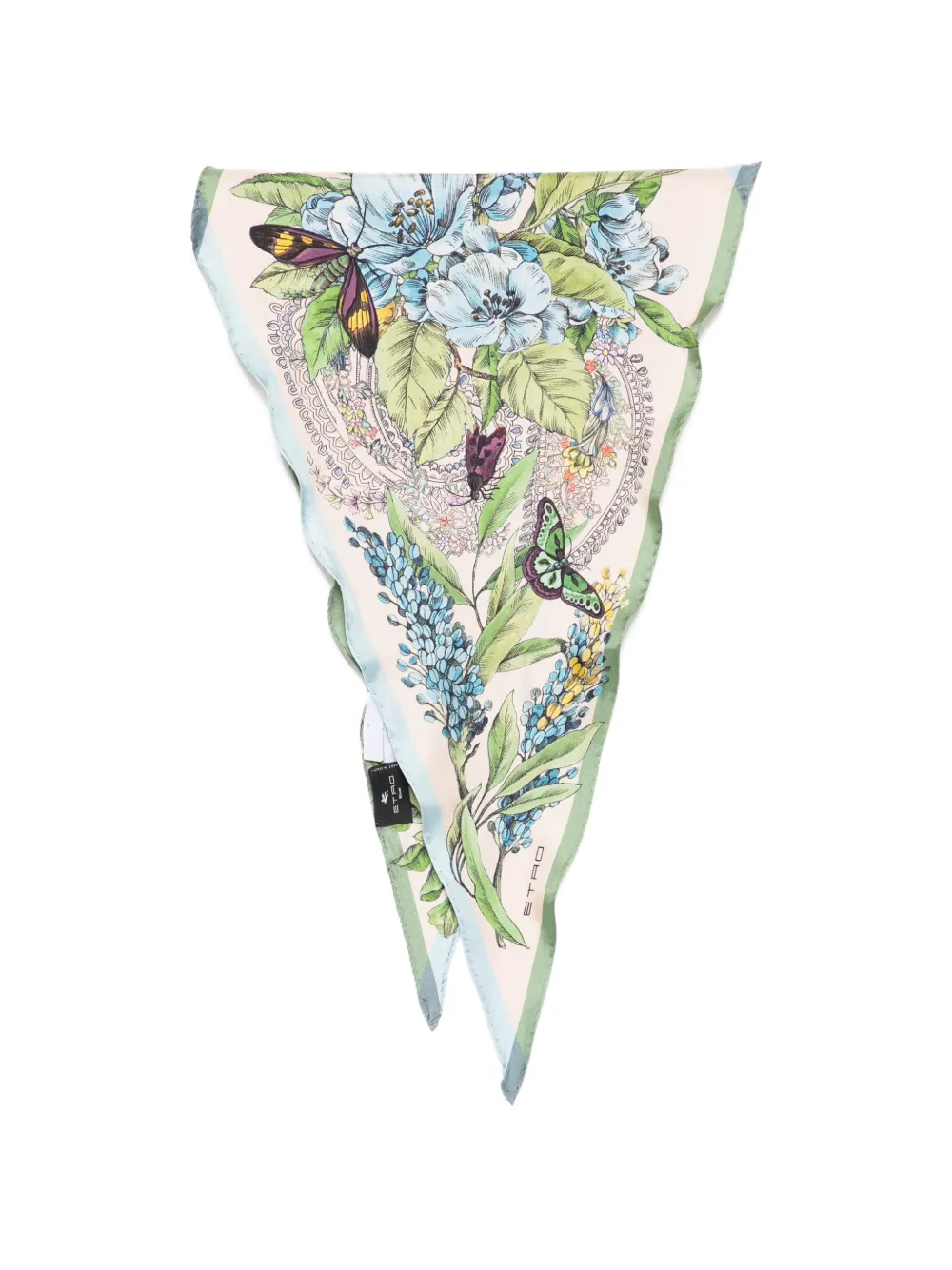 ETRO Rombetto floral scarf - Toni neutri