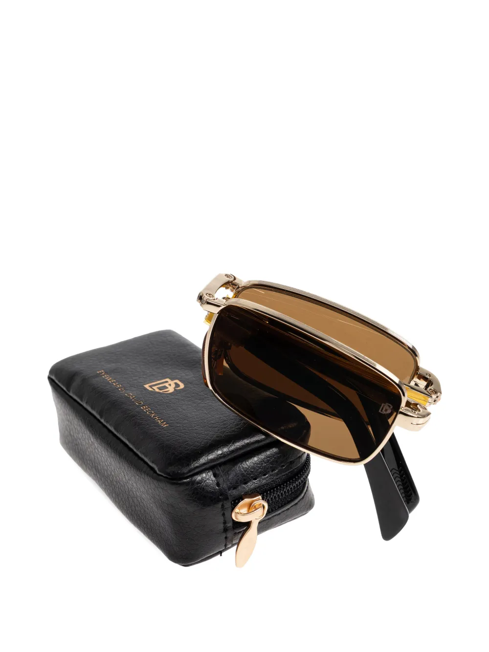 Origami Rectangle-Frame Sunglasses