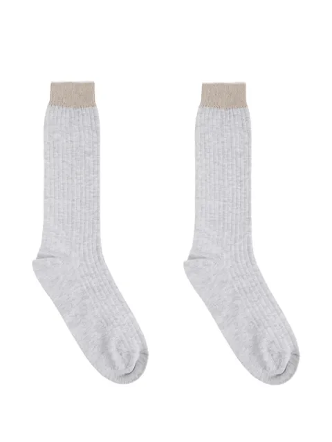Eleventy ribbed socks