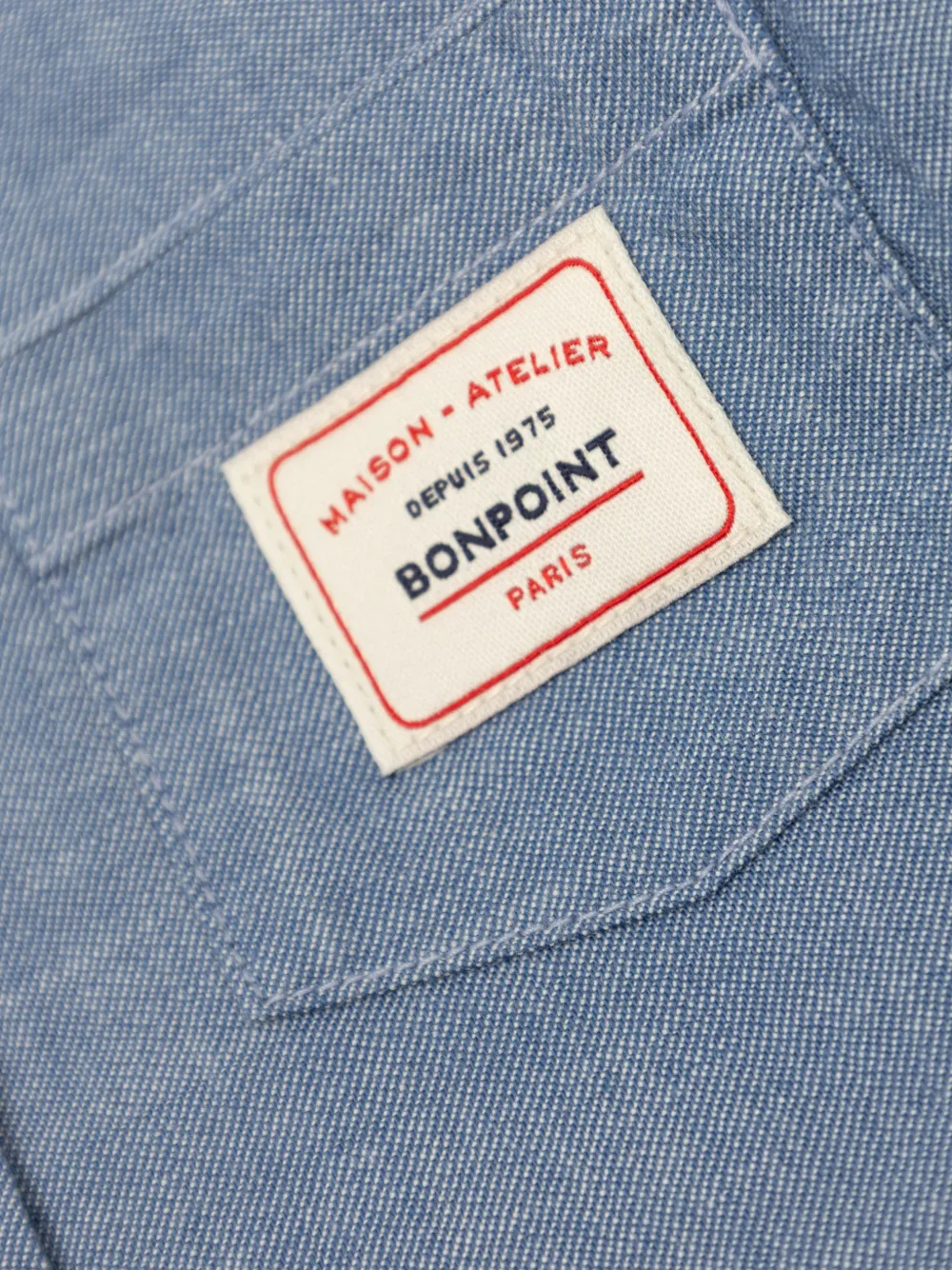 Bonpoint Lacey button-down shirt Blauw