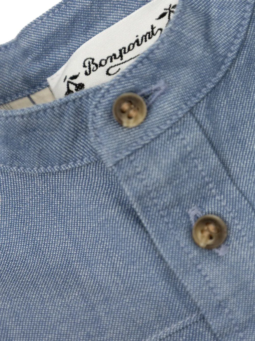  Bonpoint Lacey Button-down Shirt - Blue 