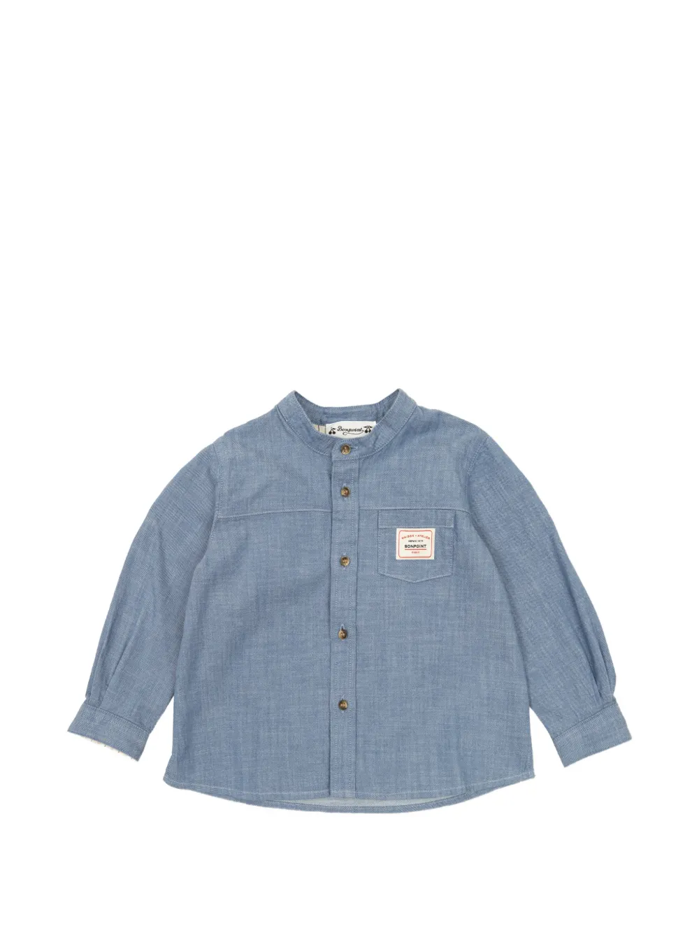 Bonpoint Lacey button-down shirt - Blu