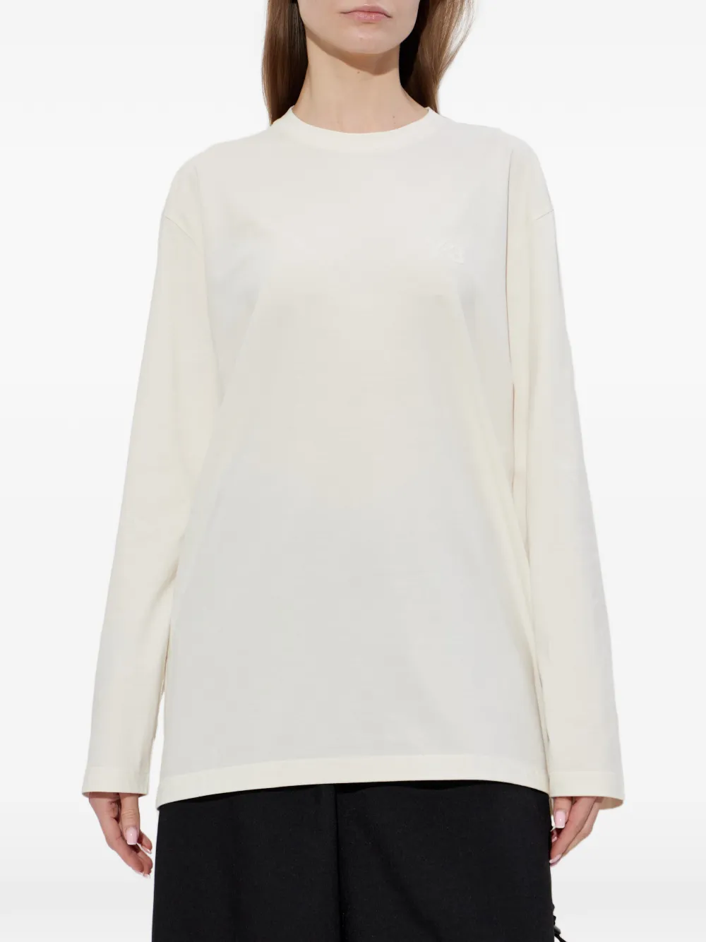  Y-3 Long-sleeve T-shirt - Neutrals 