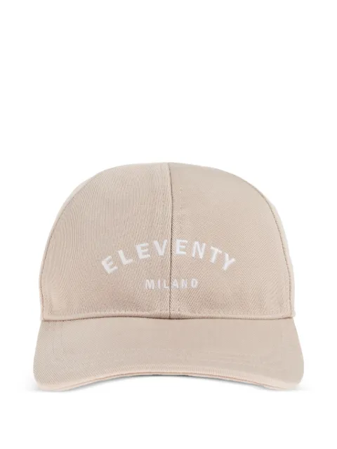Eleventy logo-detail baseball cap 