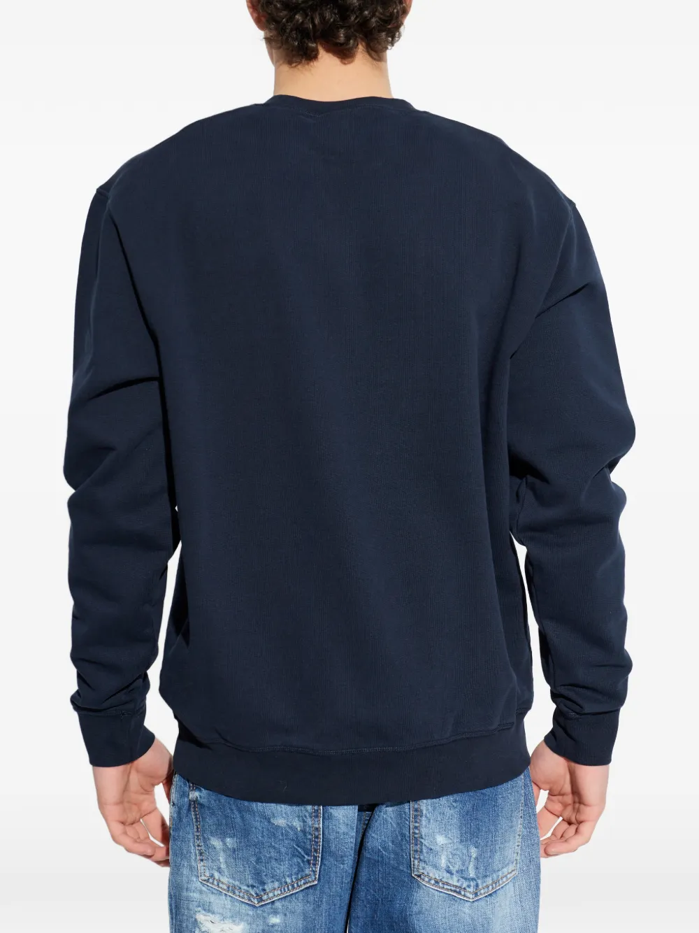 DSQUARED2 Sweater met logo Blauw