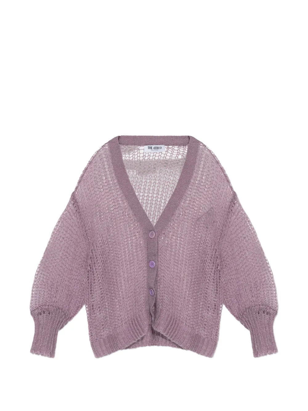 The Attico knitted cardigan - Viola