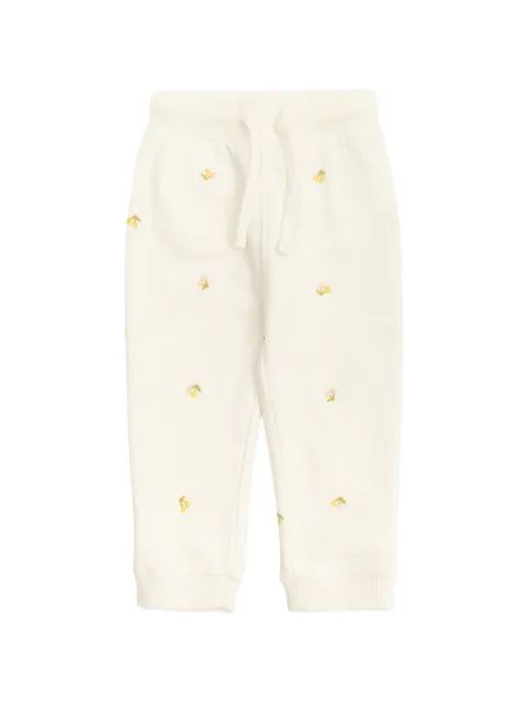 Bonpoint Bambo embroidered drawstring track pants