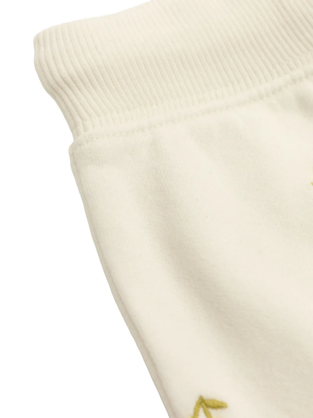  Bonpoint Bambo Embroidered Drawstring Track Pants - Neutrals 